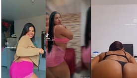 Deliciosa Jasminny rebolando seu lindo traseiro gostoso