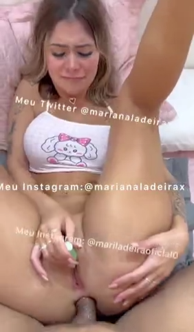 Mariana Ladeira gemendo muito no sexo anal delicioso