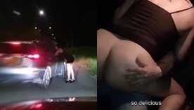 Martina Smith sexo no carro com safado roludo