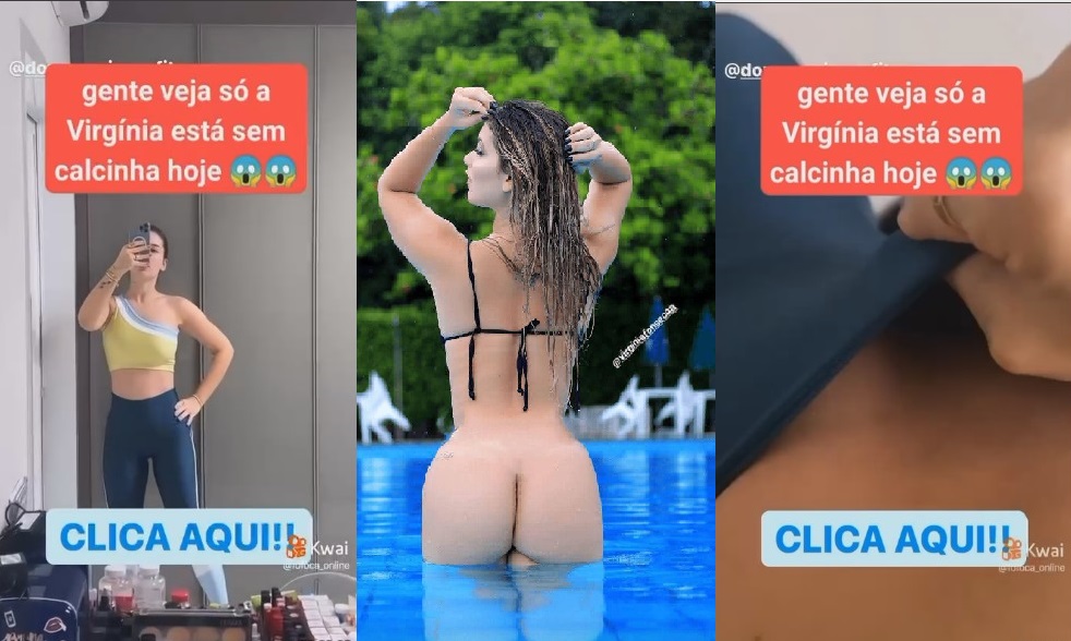 Virginia Fonseca caiu na net mostrando a bucetinha no insta