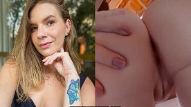 Mily Cunha gozando pelada se masturbando gostosa