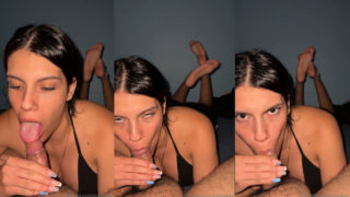 Sophia Leeh novinha pagando boquete amador gostoso